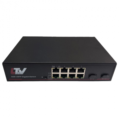 Фотография товара 'LTV LTV-2S08G2S 8-портовый коммутатор Ethernet'