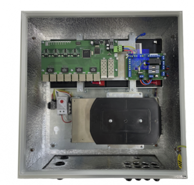 Фотография товара 'LTV LTV-2SE08F2S-UHP-480W-G Уличный коммутатор с PoE'