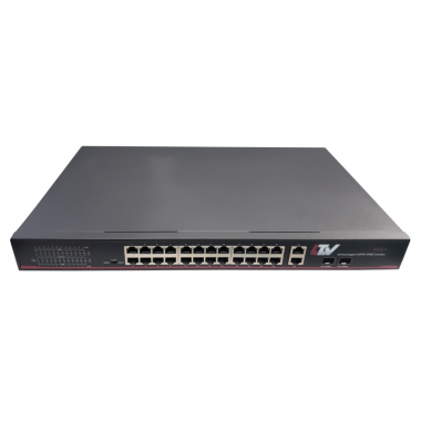 LTV LTV-2S24F2C-P 24-портовый коммутатор Ethernet с поддержкой PoE