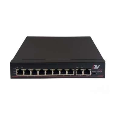 Фотография товара 'LTV LTV-2S08F2U-P 8-портовый коммутатор Ethernet с поддержкой PoE'