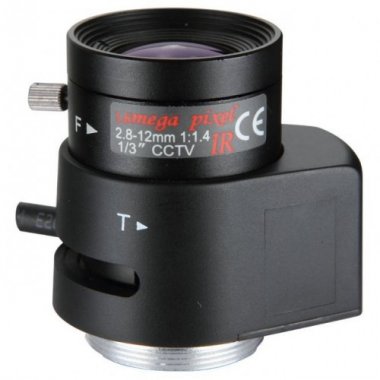 Фотография товара 'LTV Объектив варифокальный, 3Мп, 1/2,7, крепление CS, DC, F1.4, f=7-22mm'