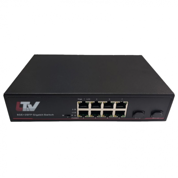 Фотография товара 'LTV LTV-2S08G2S 8-портовый коммутатор Ethernet'