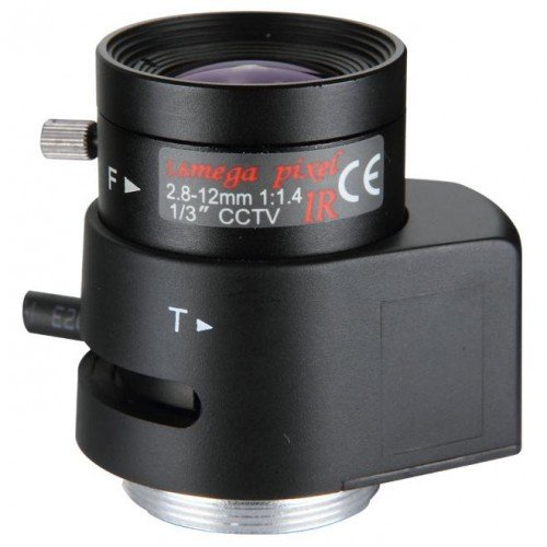 Фотография товара 'LTV Объектив варифокальный, 3Мп, 1/2,7, крепление CS, DC, F1.4, f=7-22mm'