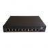 Фотография товара 'LTV LTV-2S08F2U(G)-P 8-портовый коммутатор Ethernet с поддержкой PoE'